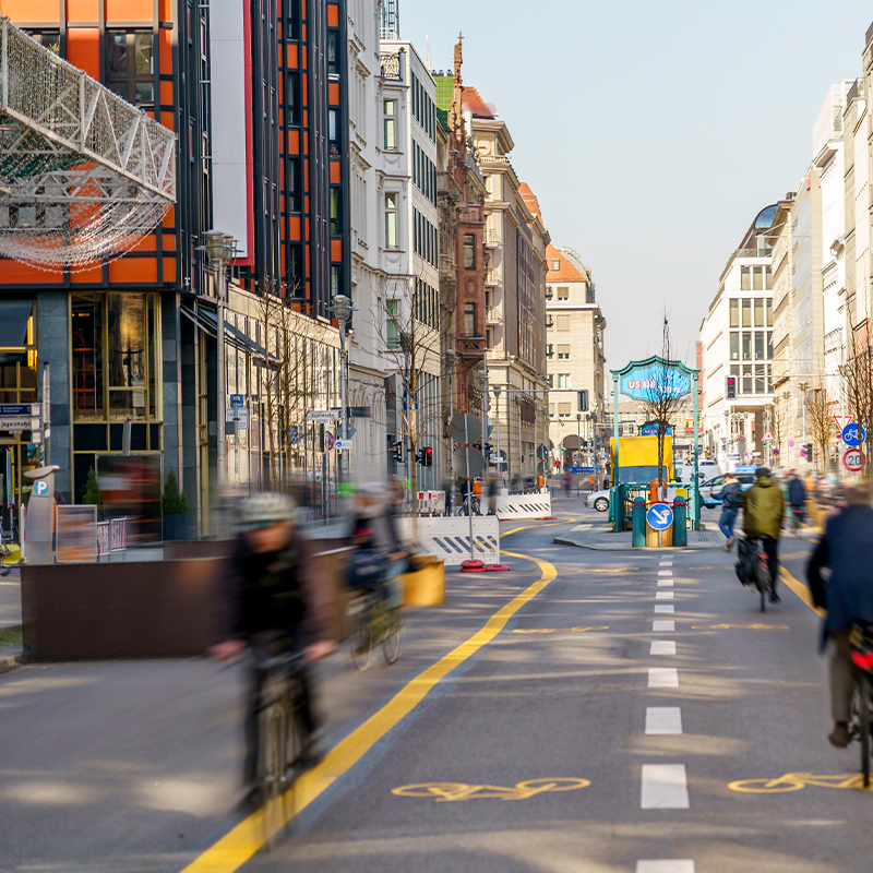 Erfahrene City-Streife in Berlin